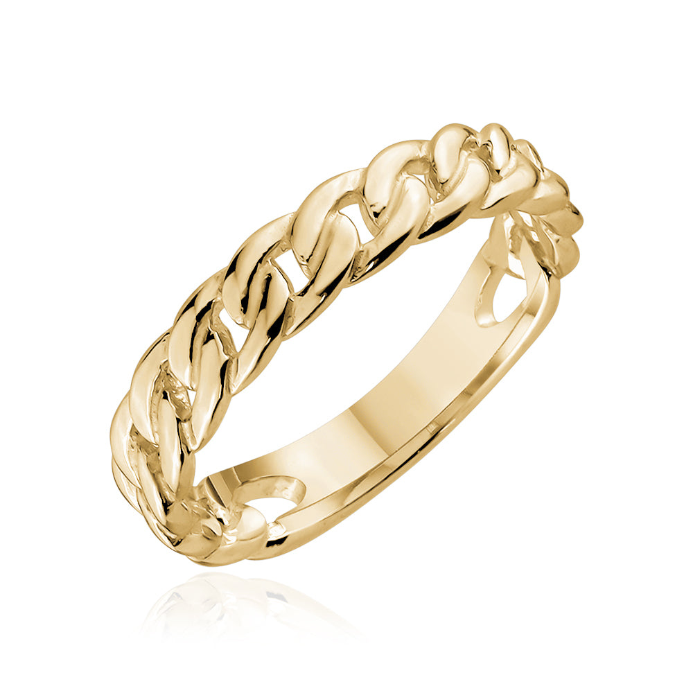 Mini Cuban Link Ring