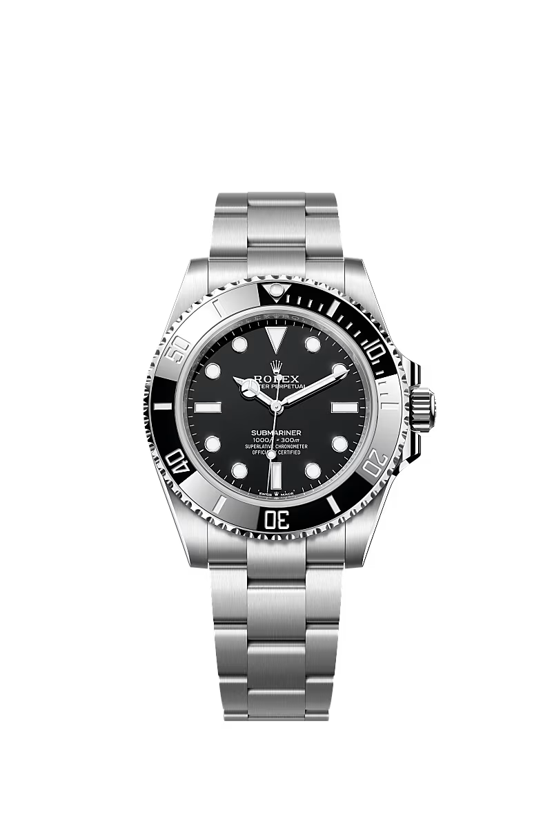 Rolex submariner no date with black dial