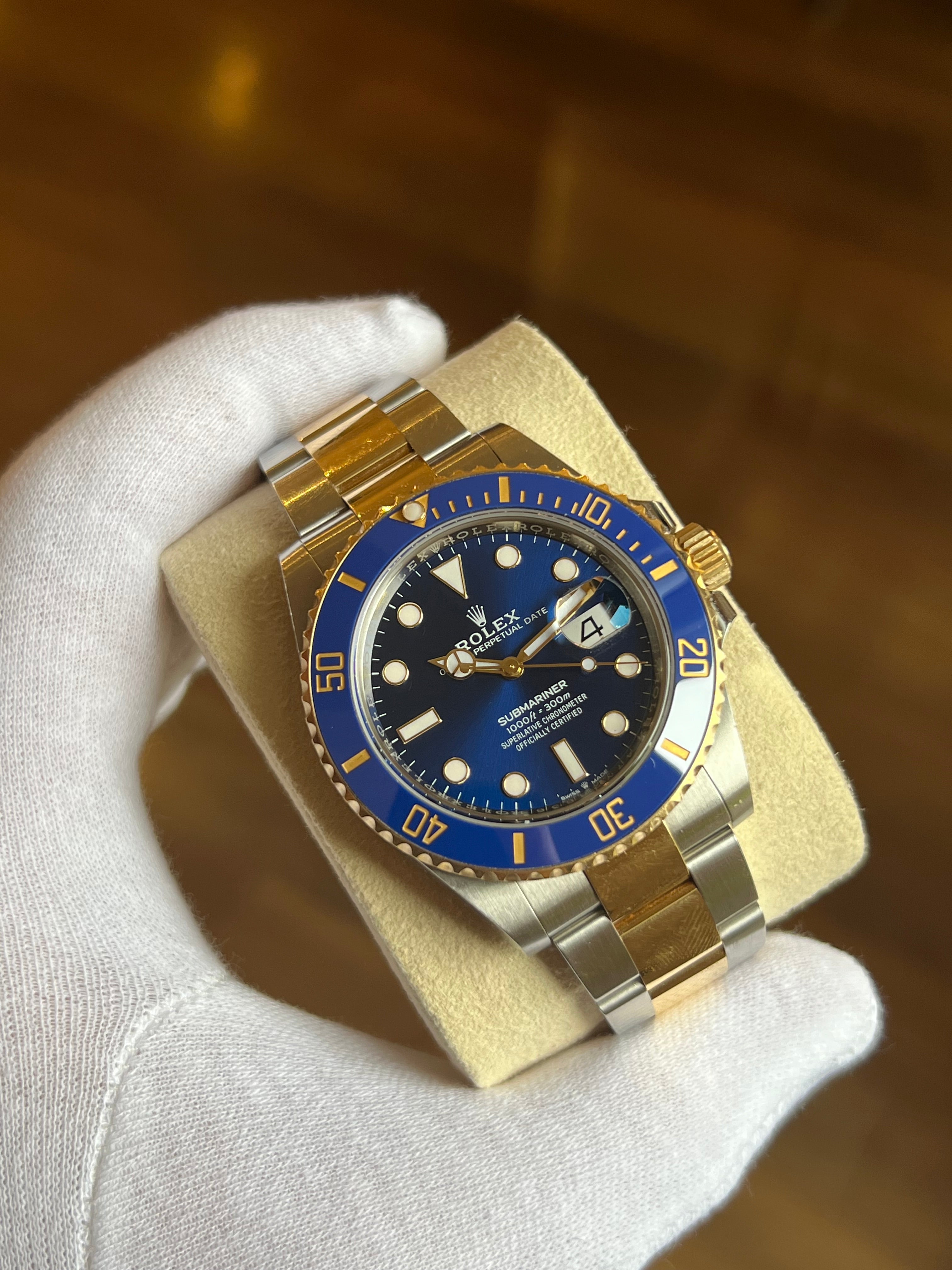 Rolex Submariner Date "Bluesy" Reference 126613LB