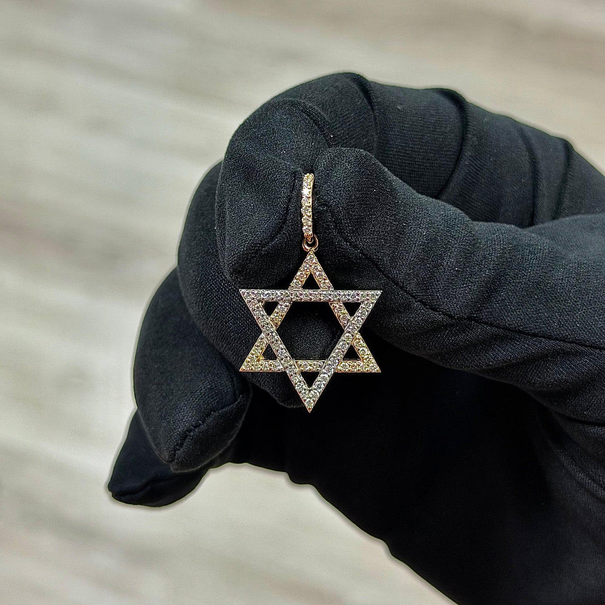 Pavé Star of David Pendant