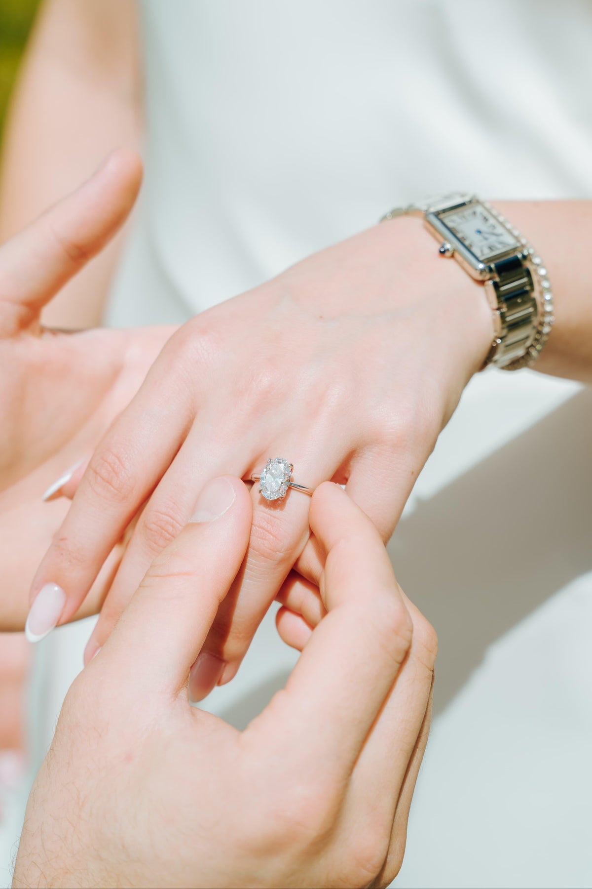 3ct Oval Solitaire